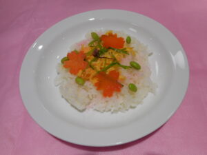桜のちらし寿司